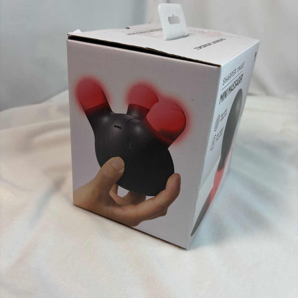 Sharper Image® Mini Massager Percussion Handheld Tool, Relaxing Vibrations Black - Picture 3 of 8
